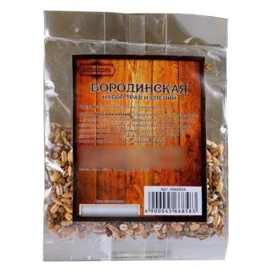 Добропаровъ Набор из трав и специй для приготовления настойки Бородинская, 20 г, пакет