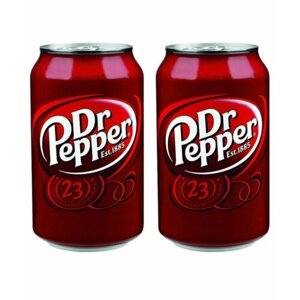 Dr. Pepper Газированный напиток, 330 мл, 2 шт