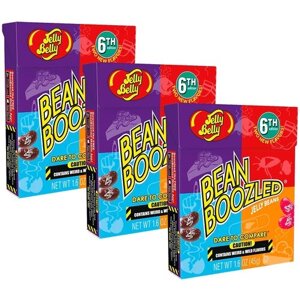 Драже жевательное Jelly Belly, ассорти Bean Boozled, 45 г ( 3 пачки по 45 гр.)