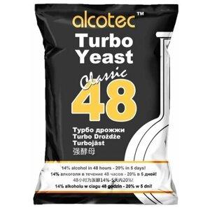 Дрожжи Alcotec спиртовые 48 Classic Turbo (1 шт. по 130 г)