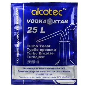 Дрожжи Alcotec спиртовые VodkaStar (1 шт. по 66 г)