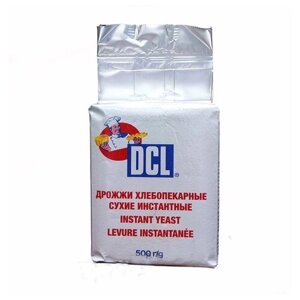 Дрожжи DCL хлебопекарные сухие инстантные (1 шт. по 500 г)