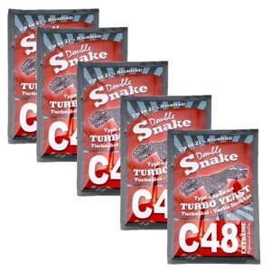 Дрожжи DoubleSnake Спиртовые C48 Turbo (5 шт. по 130 г)