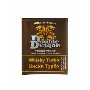 Дрожжи спиртовые Double Dragon Whisky Turbo, 1 упаковка