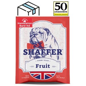 Дрожжи спиртовые SHAFFER Fruit Turbo, 50 упаковок