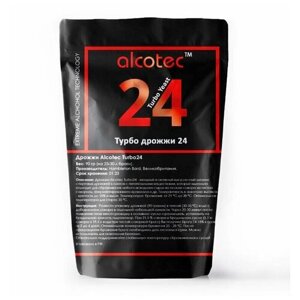 Дрожжи спиртовые сухие Alcotec Turbo 24, 90 гр. (Алкотек Турбо 24)