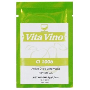Дрожжи Vita Vino винные CL-1006 (1 шт. по 8 г)
