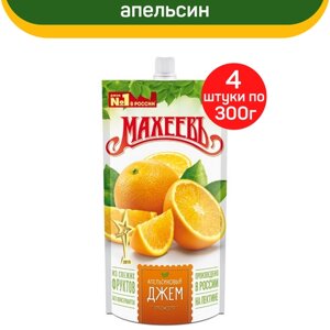 Джем Махеевъ Апельсиновый, 4 шт. по 300 г