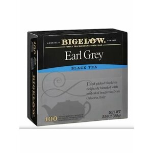 Earl Grey Черный чай с бергамотом , 100 пакетиков