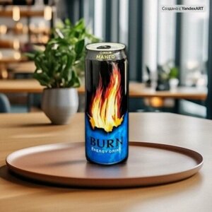 Энергетический напиток Burn (Берн) Манго 0.449 л ж/б упаковка 12 штук