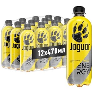 Энергетический напиток Jaguar Wild, 0.47 л, 12 шт.