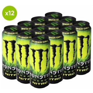 Энергетический напиток Monster Energy Nitro 0.5 л ж/б упаковка 12 штук (Ирландия)