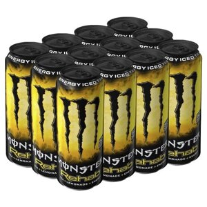 Энергетический напиток Monster Energy Rehab (Великобритания), 500 мл (12 шт)