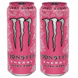 Энергетический напиток Monster Ultra Rosa, 500 мл х 2 шт