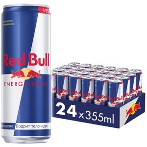 Энергетический напиток Red Bull, 0.355 л, 24 шт.