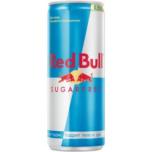 Энергетический напиток Red Bull без сахара, 0.25 л