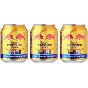 Энергетический напиток Red Bull Krating Daeng, 3 банки по 250 мл