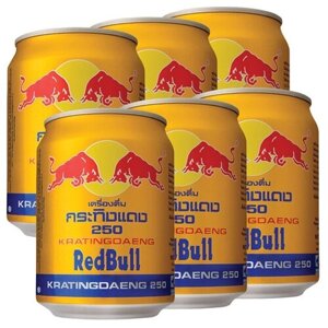 Энергетический напиток Red Bull Krating Daeng (Таиланд), 250 мл (6 штук)