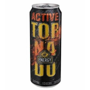 Энергетический напиток tornado energy active 0.45 л 12 банок