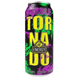Энергетический напиток Tornado Energy бабл гам, манго, 0.45 л