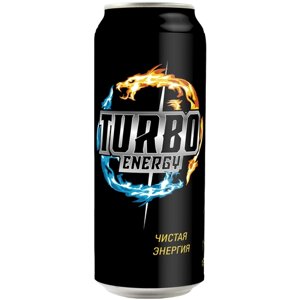 Энергетический напиток Turbo Energy Чистая энергия, 0.45 л