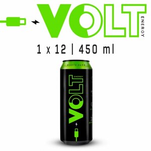 Энергетический напиток VOLT ENERGY 12 x 0,45 л Манго, Лайм