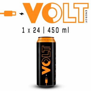 Энергетический напиток VOLT ENERGY 24 x 0,45 л Апельсин, Маракуйя