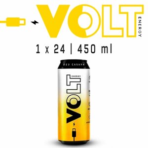 Энергетический напиток VOLT ENERGY 24 x 0,45 л Без сахара