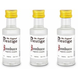 Эссенция для самогона или выпечки десертов Prestige Sambuka ароматизатор пищевой (Самбука) 3шт.