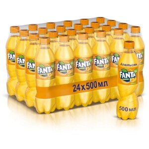 Fanta Апельсин напиток газированный 0.5л пэт бут. 24 шт.