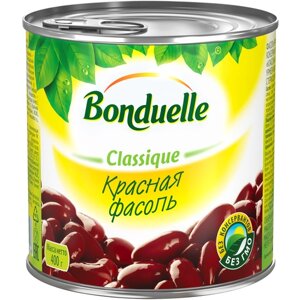 Фасоль Bonduelle Classique красная, жестяная банка, 400 г, 400 мл