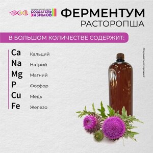 Ферментум Создатель Энзимов Расторопша 1,75 Литр (ПЭТ)