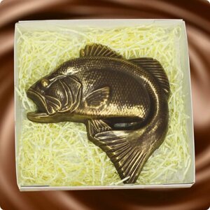 Фигурный шоколад рыба