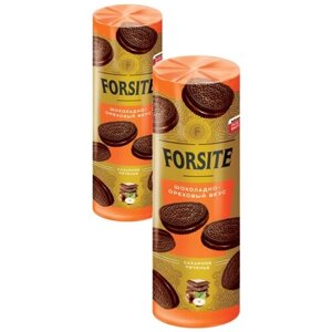 "Forsite", печенье-сэндвич с шоколадно-ореховым вкусом, 220 г