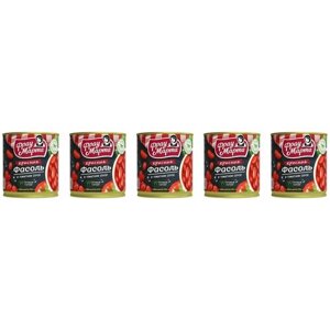 Фрау Марта Овощные консервы Фасоль красная в томатном соусе, 310 г, 5 шт