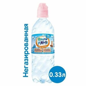 ФрутоНяня вода артезианская питьевая, 36 шт по 0,33 л