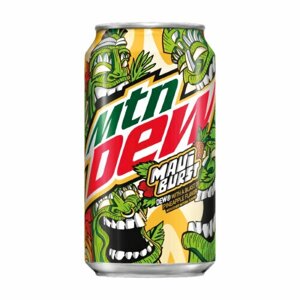 Газированный напиток 12шт*355мл, Mountain Dew Maui Burst, США