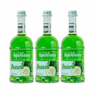 Газированный напиток АквАлания (AquAlania) со вкусом фейхоа 500 мл х 3 шт