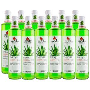 Газированный напиток Ascaniaтархун, травы, 0.5 л, стеклянная бутылка, 12 шт.