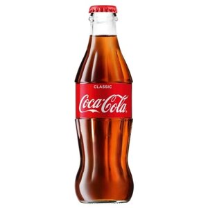 Газированный напиток Coca-Cola Classicклассический, кола, 0.25 л, стеклянная бутылка, 12 шт.