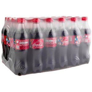 Газированный напиток Coca-Cola Classicкола, 0.5 л, пластиковая бутылка, 24 шт.