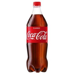 Газированный напиток Coca-Cola Classicкола, 1 л, пластиковая бутылка, 6 шт.