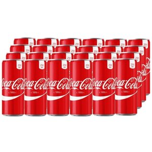 Газированный напиток Coca-Cola Classicлайм, лимон, 0.25 л, металлическая банка, 24 шт.