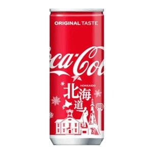 Газированный напиток Coca Cola Hokkaido / Кока Кола Хоккайдо лимитированная версия 250мл (Япония)