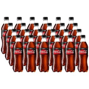 Газированный напиток Coca-Cola Zeroкола, 0.5 л, пластиковая бутылка, 24 шт.
