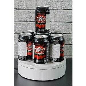 Газированный напиток Dr Pepper Cherry (Доктор Пеппер Черри), 6 банок по 330 мл.