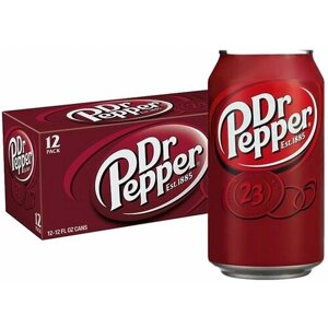 Газированный напиток Dr Pepper Classic (США), 355 мл (12 шт)