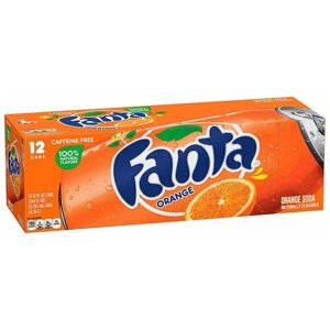 Газированный напиток Fanta Orange 12 шт по 0,355 л (США)