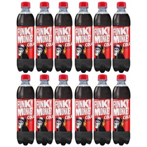 Газированный напиток FUNKY MONKEY Cola Classic 0,5 л. х 12 шт. ПЭТ