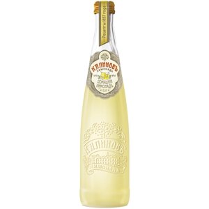 Газированный напиток Калиновъ Лимонадъ Винтажныйдыня, лимон, 0.5 л, стеклянная бутылка